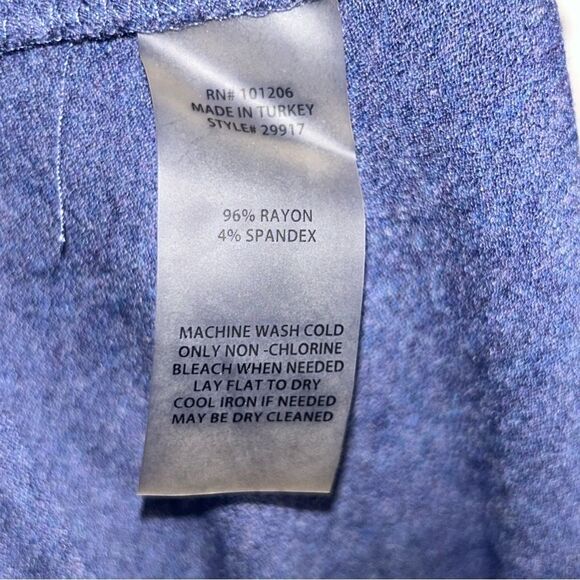 Soft Surroundings 1/4 Zipper Down Long Sleeve Lounge Maxi Festival Vibes Dress - Picture 8 of 12